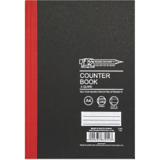 Freedom A4 - 3 Quire 288 Page Counter Book F/M 